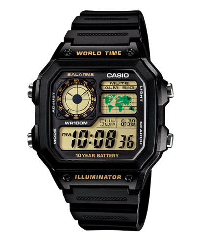 Casio - AE-1200WH-1BVDF